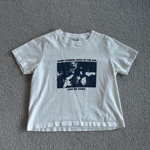 Youth White Graphic Tee